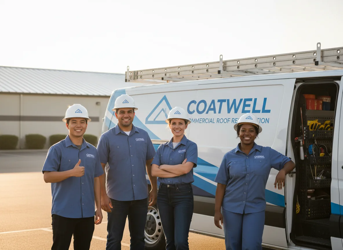 Commercial roof coating company in Esperance, NY